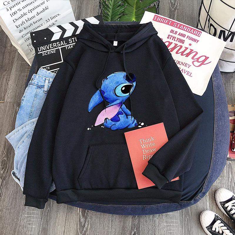 Women's Hoodie Cute Stitch - ToroModa  https://www.toromoda.com/products/womens-hoodie-cute-stitch  The hoodie have light cotton wool on the inside. The hoodie are extremely soft and provide maximum comfort and warmth during winter days.