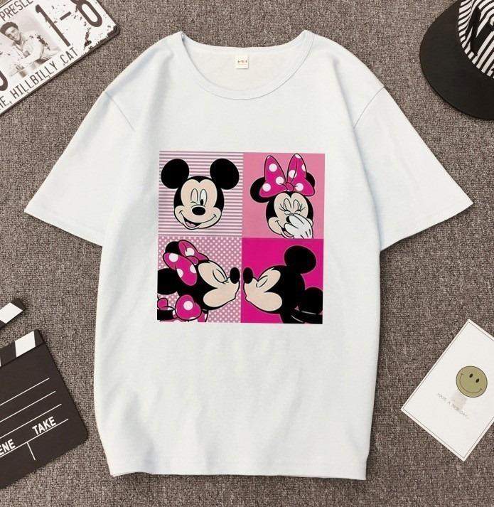 Women's T-Shirt Minnie Mouse by ToroModa  https://www.toromoda.com/products/women-s-tshirt-minnie-mouse  Women's T-shirt with round neckline and free cut. Combines well with elegant, sporty-elegant and casual wear. The t-shirts falls freely on the body.