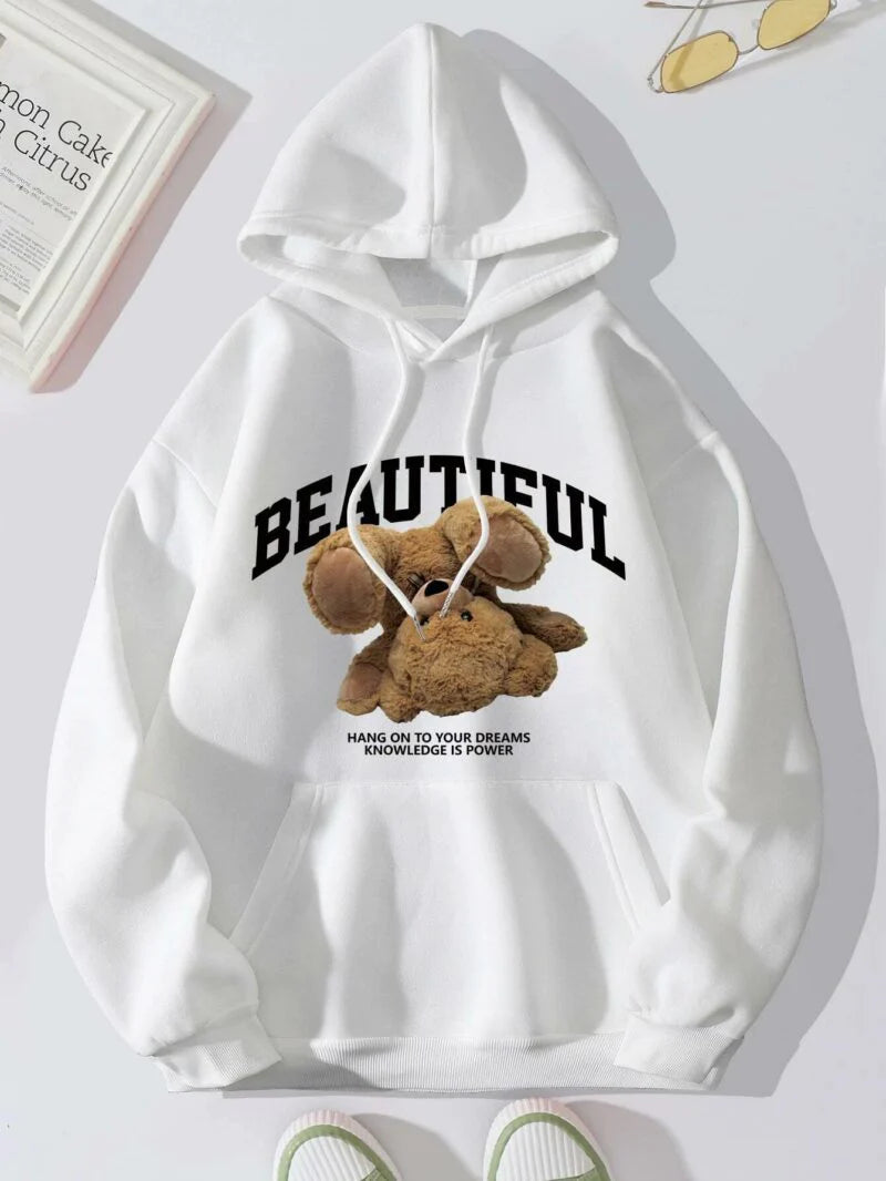 Women's Hoodie Hang on to your Dreams  https://www.toromoda.com/products/womens-hoodie-hang-on-to-your-dreams-1  The hoodie have light cotton wool on the inside. The hoodie are extremely soft and provide maximum comfort and warmth during winter days.