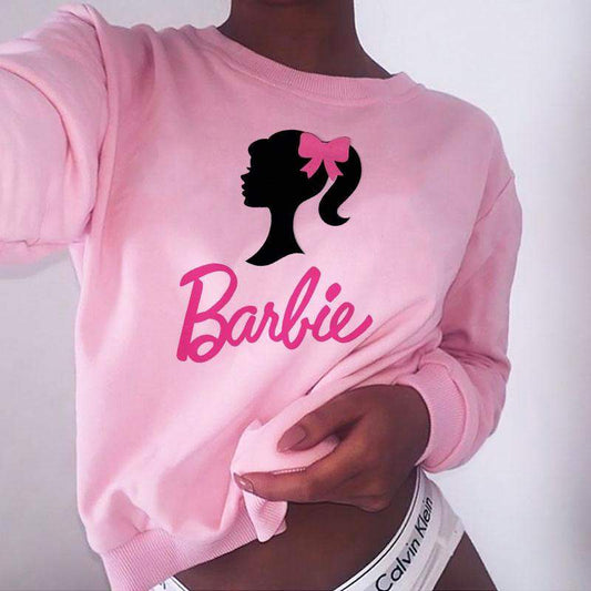 Women's blouse Barbie girl - ToroModa  https://www.toromoda.com/products/womens-blouse-barbie-girl  The blouse is designed for winter with 100% cotton fabric for maximum warmth and comfort. Its round neckline and loose fit create a flattering silhouette...