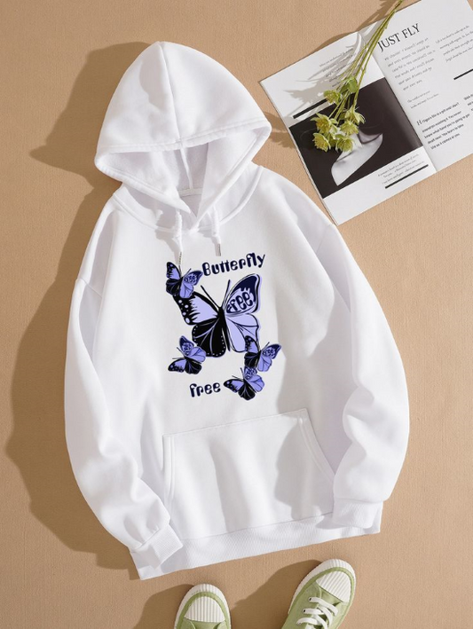 Women's Hoodie Butterfly free - ToroModa  https://www.toromoda.com/products/womens-hoodie-butterfly-free  The hoodie have light cotton wool on the inside. The hoodie are extremely soft and provide maximum comfort and warmth during winter days.