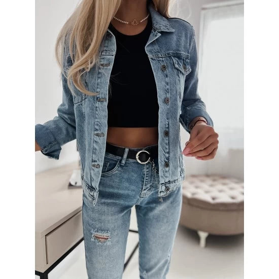 Denim Jacket Over You by ToroModa Bulgaria  https://www.toromoda.com/products/womans-denim-jacket-over-you  Denim jacket with a spectacular print on the back and on the sleeve.Material: 100% cotton-denim