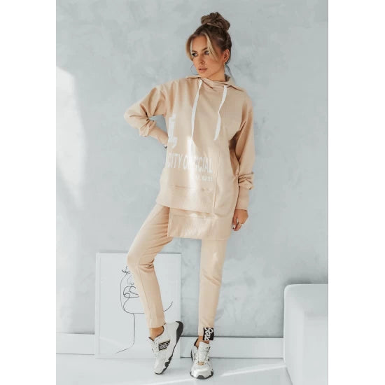 Asymmetrical Set Beauty by ToroModa  https://www.toromoda.com/products/womens-asymmetrical-set-beauty  Amazing set of asymmetric voluminous hooded sweatshirt with ties and fitted sweatpants with an elasticated waist and ribbed hem.