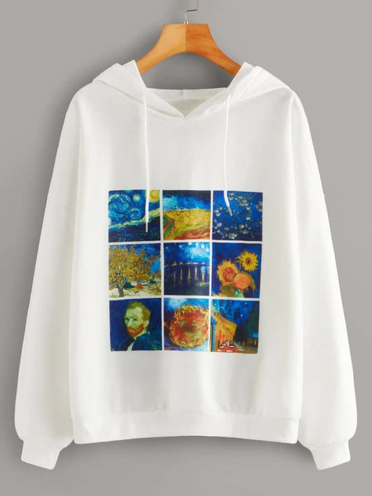 Women's Hoodie Van Gogh Starry Night - ToroModa  https://www.toromoda.com/products/womens-hoodie-van-gogh-starry-night  The hoodie have light cotton wool on the inside.The hoodie are extremely soft and provide maximum comfort and warmth during winter days.They are made of 100%...