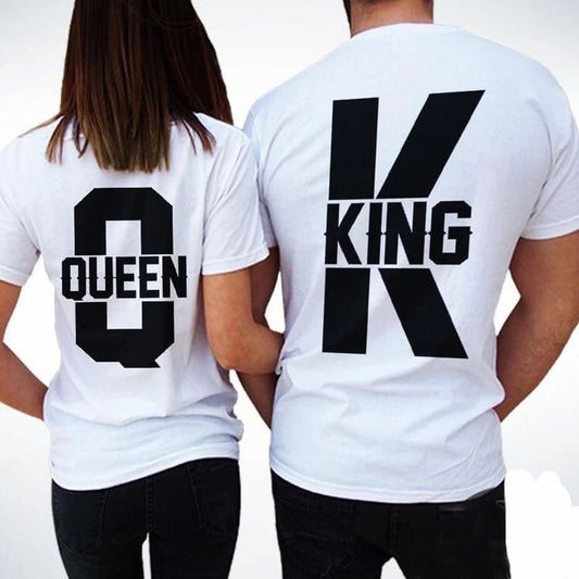 T-shirts for couples Q & K*White - ToroModa  https://www.toromoda.com/products/t-shirts-for-couples-q-k-white  T-shirts with a round neckline and a loose fit. The material of the t-shirts is extremely soft and provides maximum comfort during summer days. 100% cotton