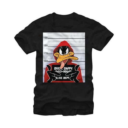 Men's T-Shirt Daffy Duck - ToroModa  https://www.toromoda.com/products/mens-t-shirt-daffy-duck  Men's t-shirt with a round neckline and a loose fit. The material of the T-shirt is extremely soft and provides maximum comfort during summer days.100% cotton
