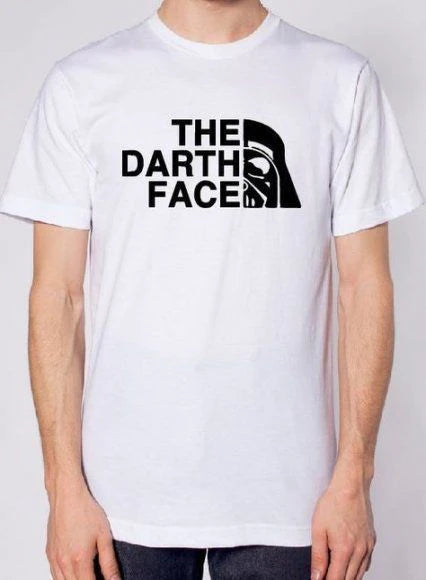 Camiseta Hombre La Cara de Darth
