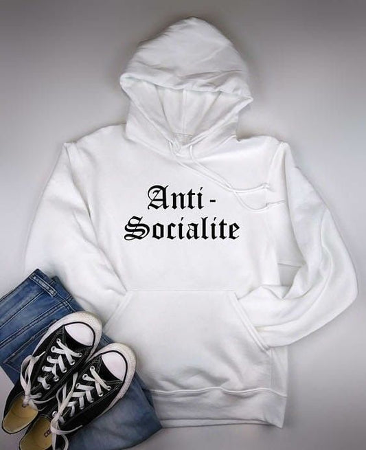 Women's Hoodie Anti – Socialite  https://www.toromoda.com/products/womens-hoodie-anti-socialite  The hoodie have light cotton wool on the inside.The hoodie are extremely soft and provide maximum comfort and warmth during winter days.They are made of 100%.