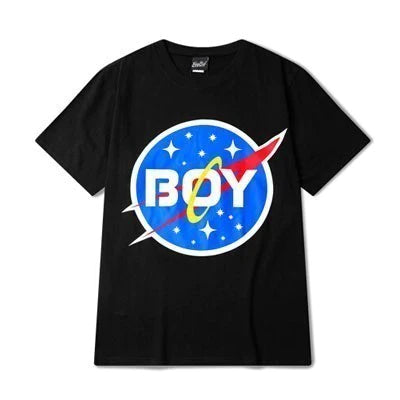Men's T-Shirt NASA Boy - ToroModa  https://www.toromoda.com/products/mens-t-shirt-nasa-boy  Men's t-shirt with a round neckline and a loose fit. The material of the T-shirt is extremely soft and provides maximum comfort during summer days.100% cotton