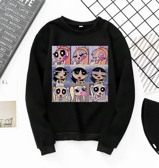 Women`s blouses Powerpuff Girls  https://www.toromoda.com/products/women-s-blouses-powerpuff-girls  Modern women's blouse with print. The BLOUSE is with a round neckline and a loose fit. The fabric of the blouse is extremely soft and provides maximum comfort..