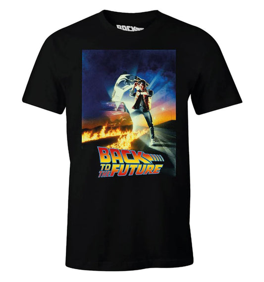 Men's T-Shirt Back to the Future - ToroModa.  https://www.toromoda.com/products/mens-t-shirt-back-to-the-future  Men's t-shirt with a round neckline and a loose fit. The material of the T-shirt is extremely soft and provides maximum comfort during summer days.100% cotton
