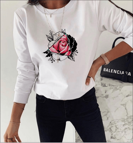 Women`s blouses Rose- Toromoda.com  https://www.toromoda.com/products/women-s-blouses-rose  Modern women's blouse with print. The BLOUSE is with a round neckline and a loose fit. The fabric of the blouse is extremely soft and provides maximum comfort..