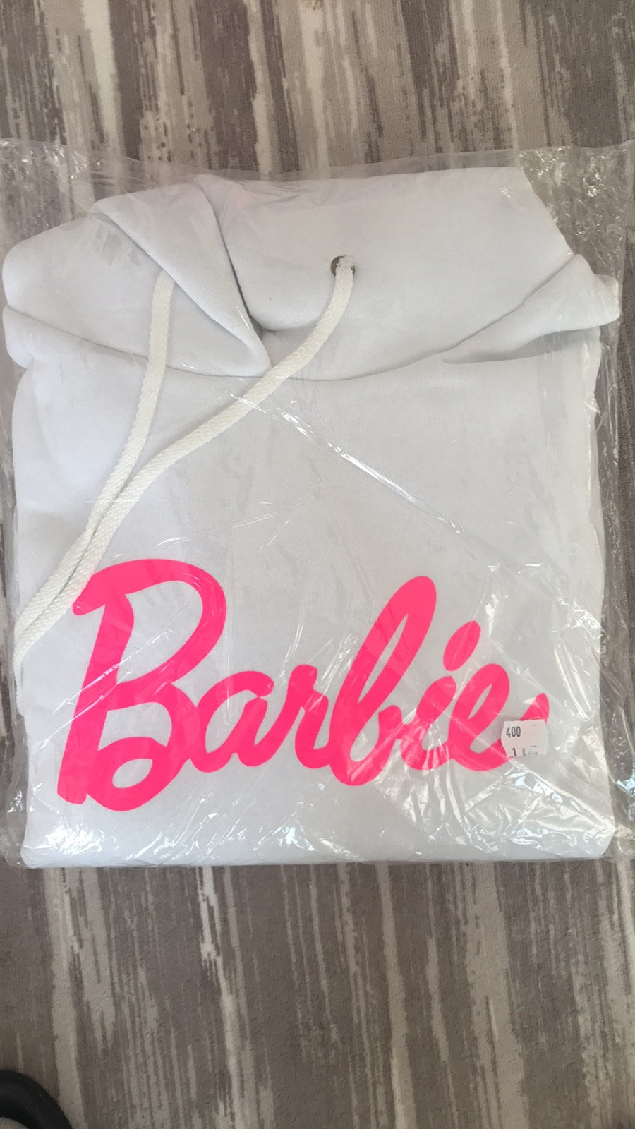 Women's Hoodie Barbie- ToroModa  https://www.toromoda.com/products/womens-hoodie-barbie  The hoodie have light cotton wool on the inside. The hoodie are extremely soft and provide maximum comfort and warmth during winter days. They are made of 100%.